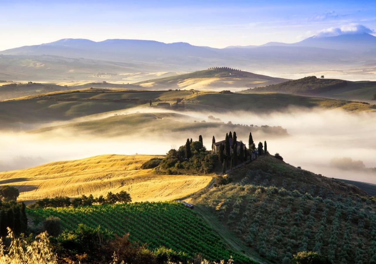 15 Min Da Montepulciano - Villa Chiara Montefollonico Esterno foto